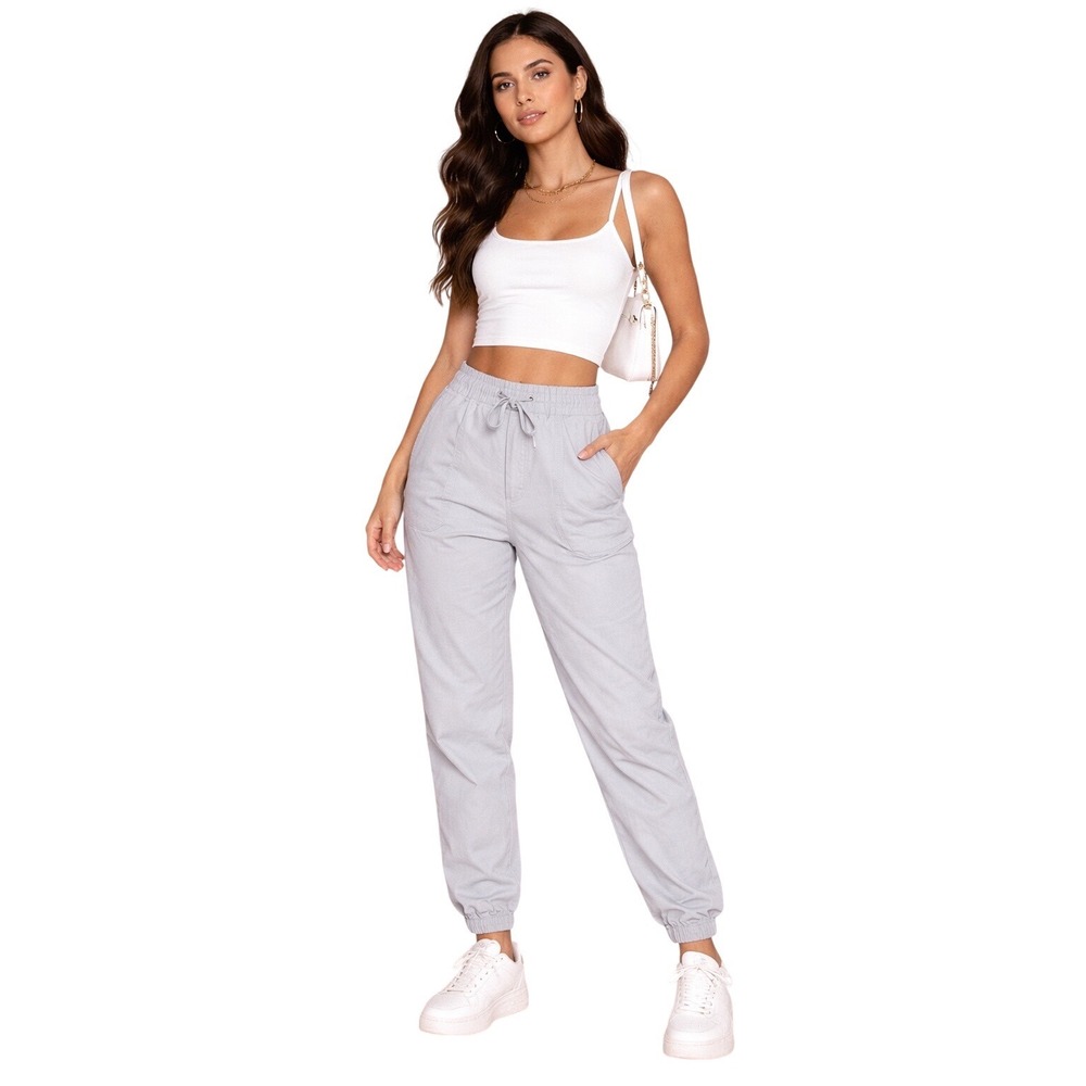 Berkley Jensen Grey Jogger Pants‎ XXL Cargo Utility Lounge Casual Gorpcore